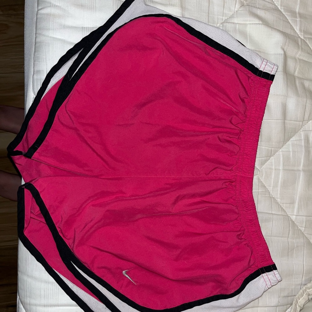 Pink Nike shorts